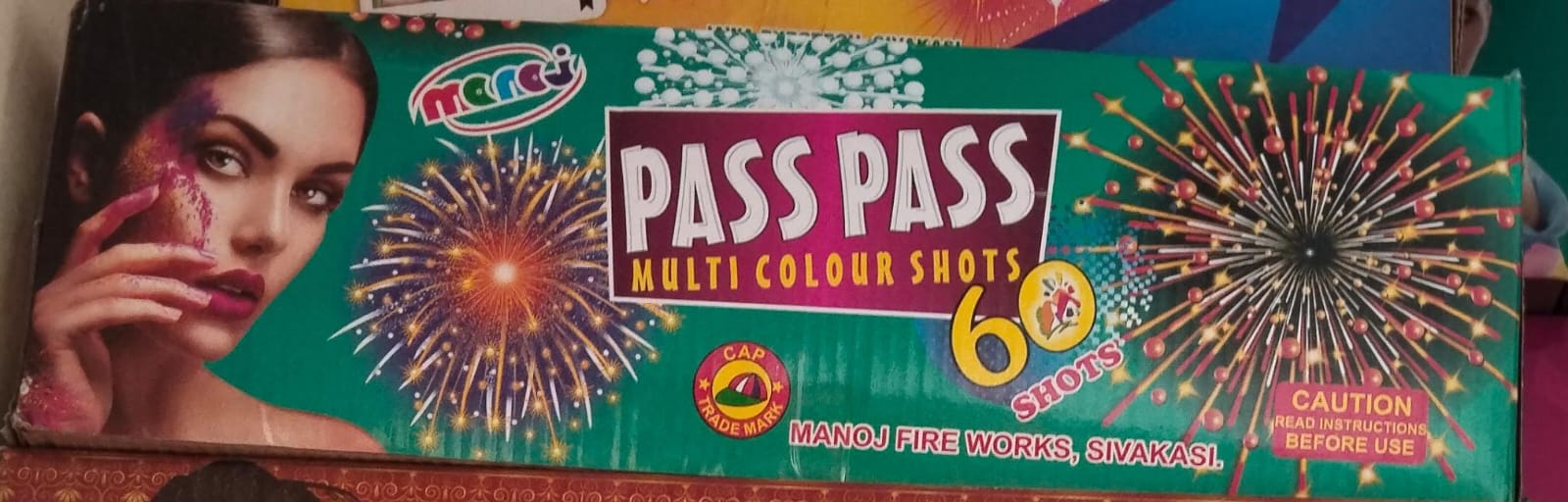 Krish Crackers 60 Shots Multi Colour